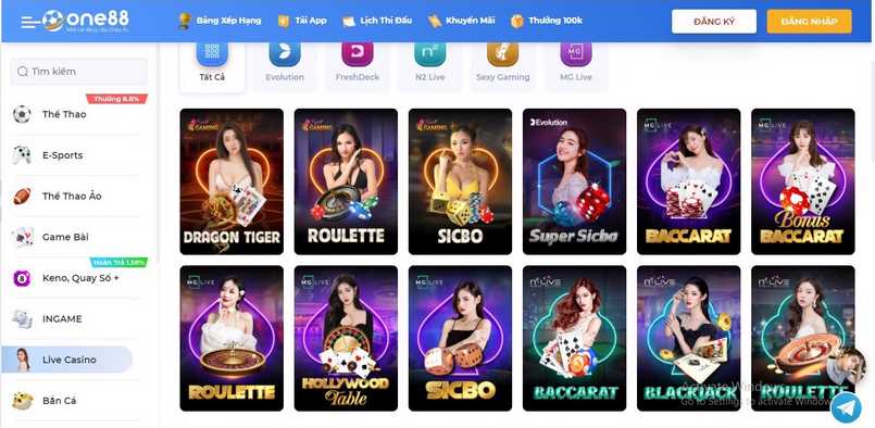 Casino hấp dẫn, kịch tính cùng các Dealer xinh đẹp