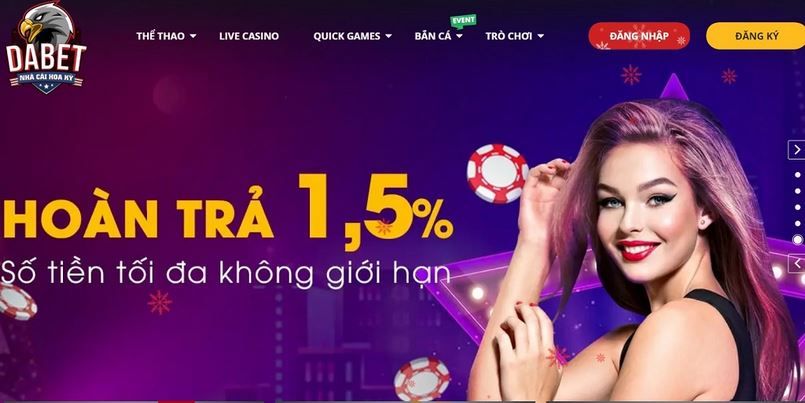 Hàng trăm thể loại game chỉ có ở Dabet