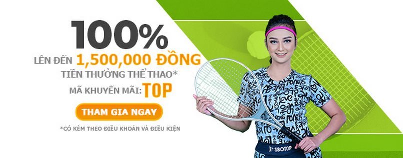 Ưu đãi mà chỉ Sbotop mới có