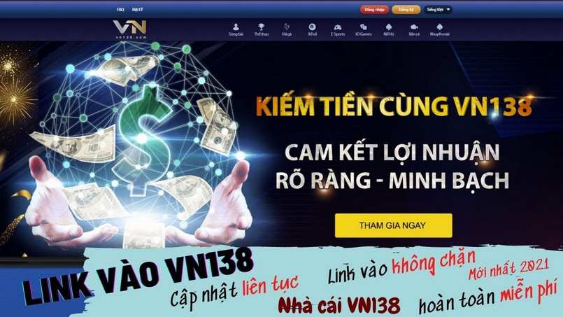 Đăng ký tài khoản nhà cái Vn138 nhanh chóng và thành công