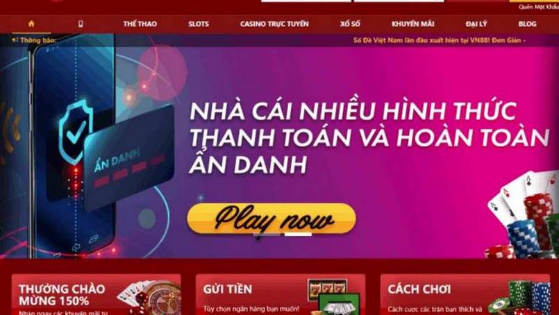 Vn88 cung cấp nhiều sản phẩm chơi phong phú hấp dẫn